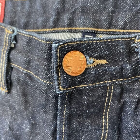FREENOTE The Rios Selvedge Denim Slim Straight Premium Denim Jeans 32 ALTERED - Picture 4 of 14